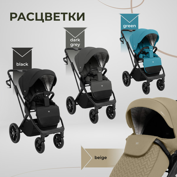 Детская универсальная коляска Sweet Baby Porto 2в1