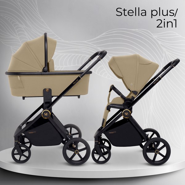 Детская универсальная коляска Sweet Baby Stella Plus 2в1