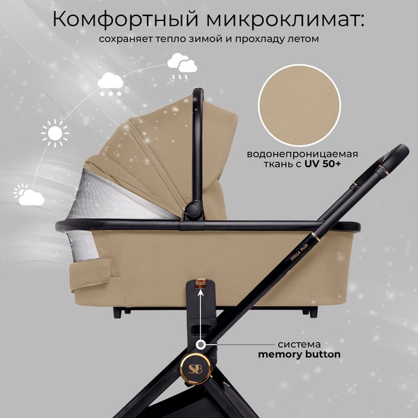 Детская универсальная коляска Sweet Baby Stella Plus 2в1