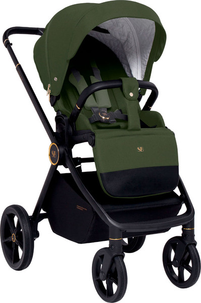 Детская универсальная коляска Sweet Baby Stella Plus 2в1 (зеленый) - фото