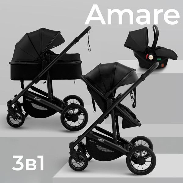 Детская универсальная коляска Sweet Baby Amare GL 3в1