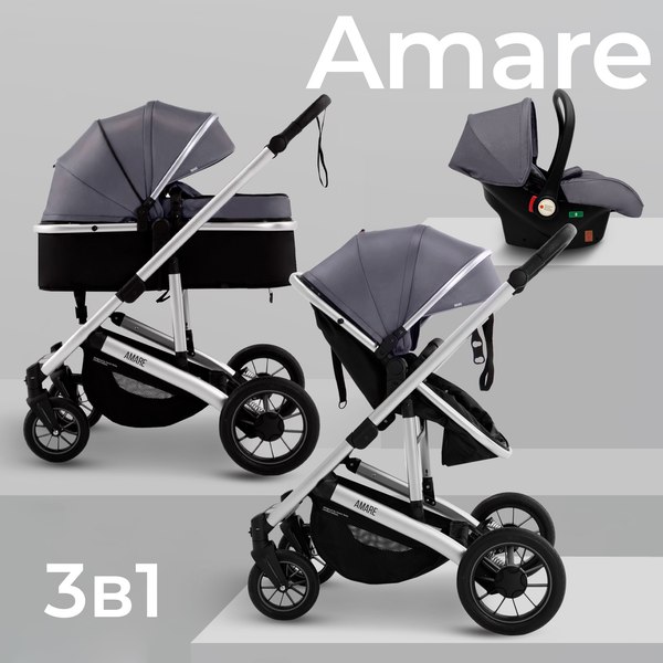 Детская универсальная коляска Sweet Baby Amare 3в1