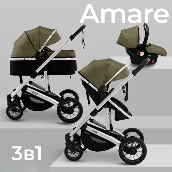 Детская универсальная коляска Sweet Baby Amare 3в1
