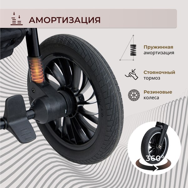 Детская универсальная коляска Sweet Baby Ranger 3в1