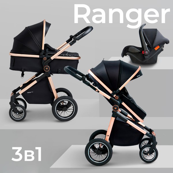 Детская универсальная коляска Sweet Baby Ranger 3в1
