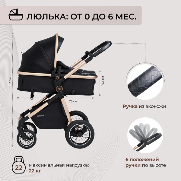 Детская универсальная коляска Sweet Baby Ranger 3в1