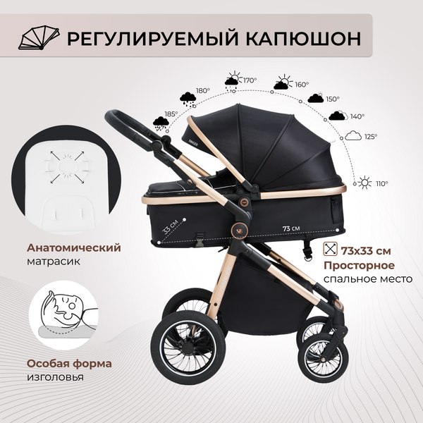 Детская универсальная коляска Sweet Baby Ranger 3в1