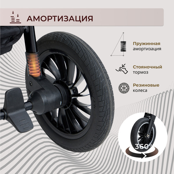 Детская универсальная коляска Sweet Baby Ranger 3в1