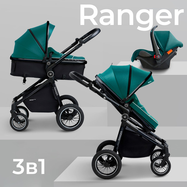 Детская универсальная коляска Sweet Baby Ranger 3в1