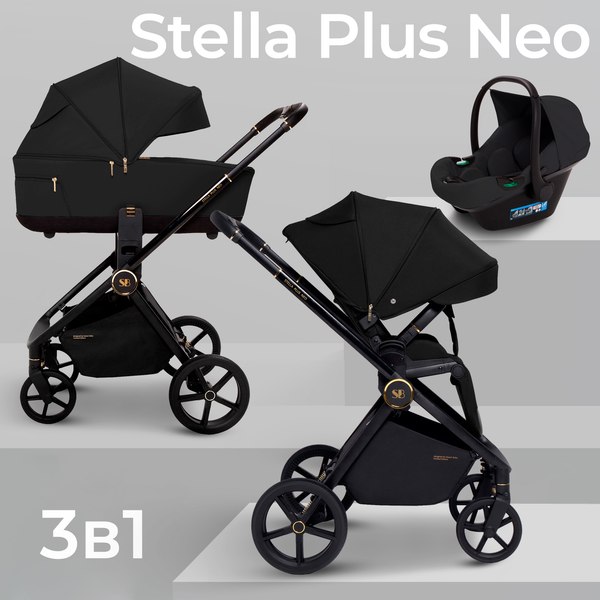 Детская универсальная коляска Sweet Baby Stella Plus Neo 3в1