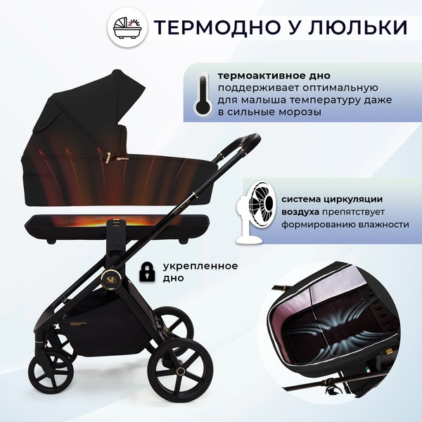 Детская универсальная коляска Sweet Baby Stella Plus Neo 3в1