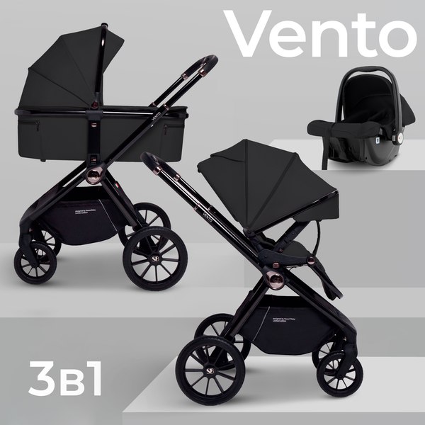 Детская универсальная коляска Sweet Baby Vento 3в1