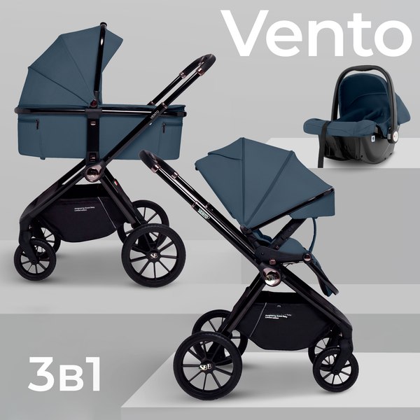 Детская универсальная коляска Sweet Baby Vento 3в1