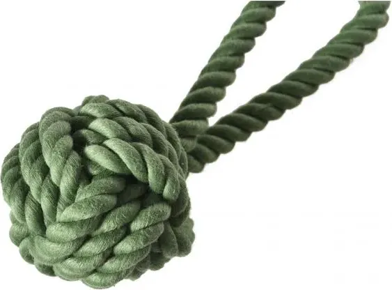 Игрушка для собак Red Bow Веревка с узлом и ручкой / YT104344