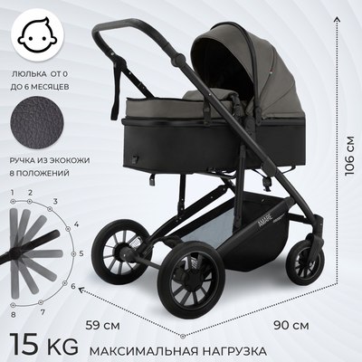 Детская универсальная коляска Sweet Baby Amare GL 2в1