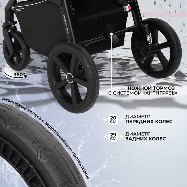 Детская прогулочная коляска Sweet Baby Contente Plus