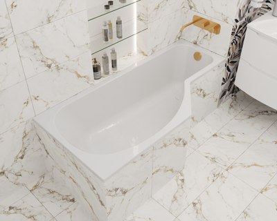 Ванна из искусственного мрамора Belux Вена ВВ-1600