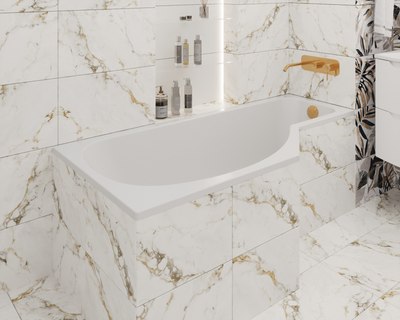 Ванна из искусственного мрамора Belux Вена ВВ-1600