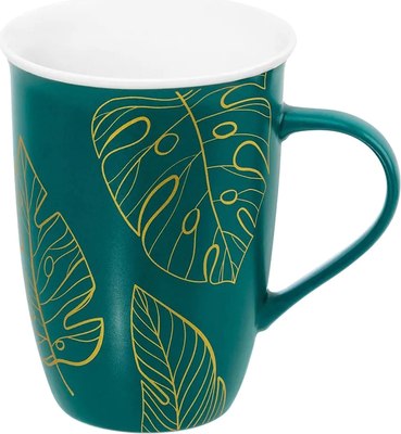 Кружка Elan Gallery Листья / 230256 - фото