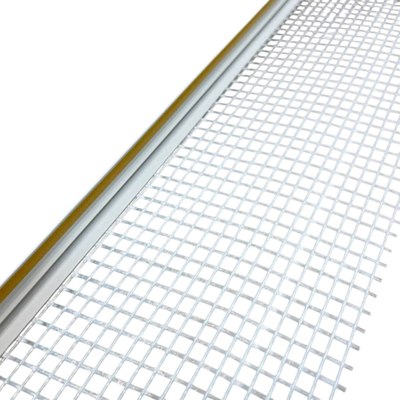 Профиль примыкающий оконный Profilsystems С сеткой и пыльником 6мм