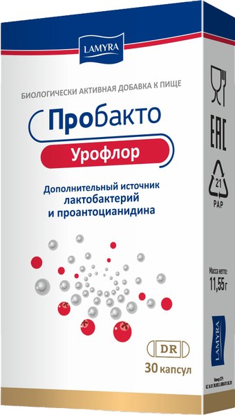 Пищевая добавка Lamyra Пробакто Урофлор - фото