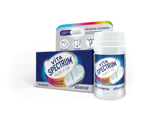 Витаминно-минеральный комплекс Vitaspectrum Адванс для всей семьи