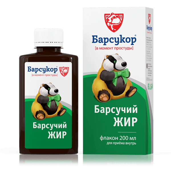 Жирные кислоты Барсукор Барсучий жир