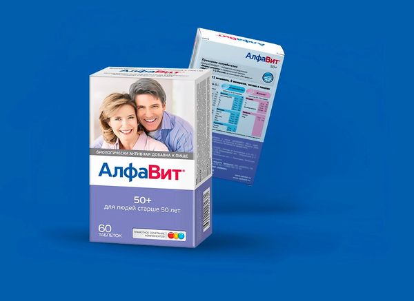 Комплексная пищевая добавка АлфаВит 50+