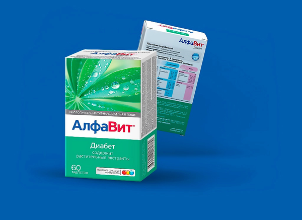 Комплексная пищевая добавка АлфаВит Диабет