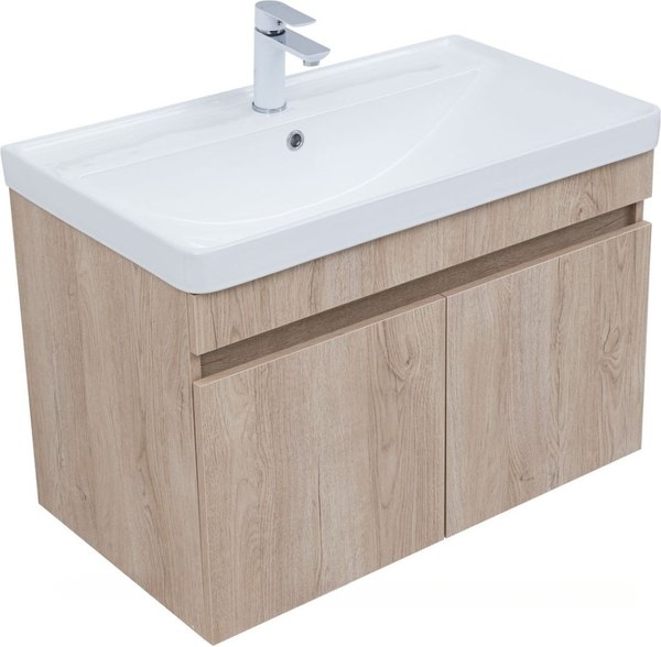 Тумба под умывальник Aquanet Оптима 80 / 344805 - фото