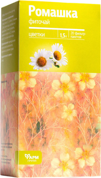 Пищевая добавка Фармгрупп Ромашка Фиточай - фото
