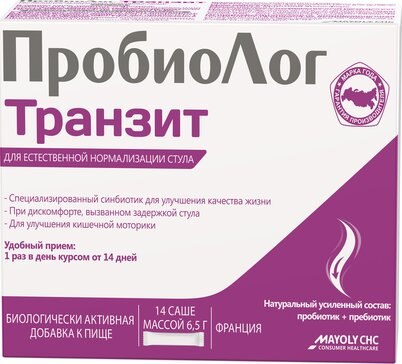 Пищевая добавка ПробиоЛог Транзит по 6.5г - фото