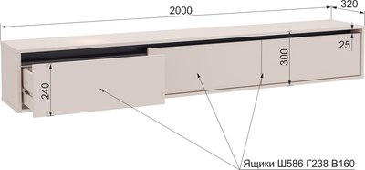 Тумба Аквилон №6