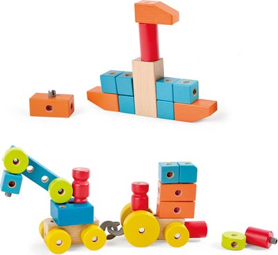 Конструктор Hape Учусь строить Бесконечное воображение / E0519_HP