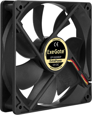 Вентилятор для корпуса ExeGate ExtraPower EP12025B3P / EX283386RUS - фото