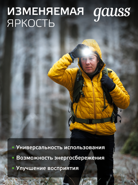 Фонарь Gauss GFL401 / GF401