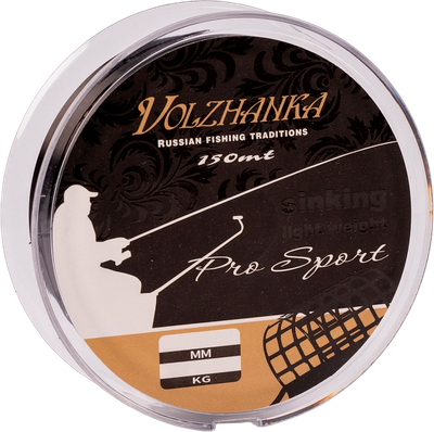 Леска монофильная Волжанка Pro Sport Sinking 0.28мм 7.21кг / PSS-0028 - фото