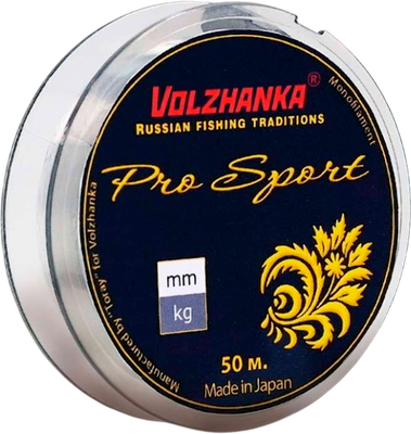 Леска монофильная Волжанка Pro Sport 0.078мм 0.56кг / PST-0078 - фото