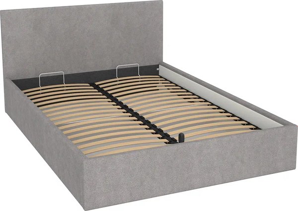 Полуторная кровать МДК Диана Cocoa с подъемным механизмом КР2-CO1400 140x200 - фото