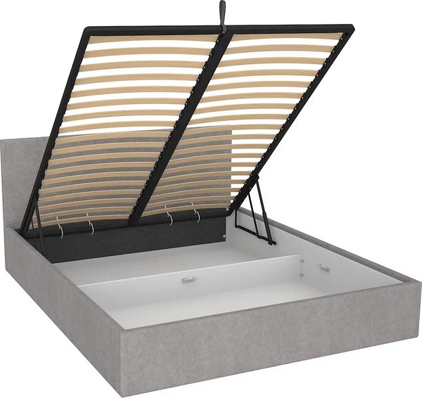 Двуспальная кровать МДК Диана Cocoa с подъемным механизмом КР2-CO1600 160x200