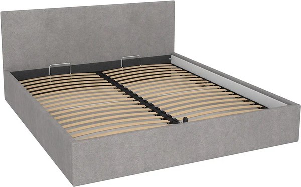 Двуспальная кровать МДК Диана Cocoa с подъемным механизмом КР2-CO1800 180x200 - фото