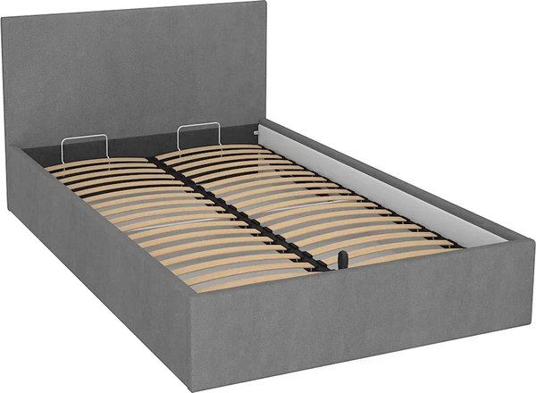 Полуторная кровать МДК Диана Grey с подъемным механизмом КР2-GRY1200 120x200 - фото