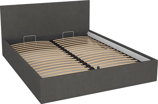 Двуспальная кровать МДК Диана Plum с подъемным механизмом КР2-PL1600 160x200 - фото