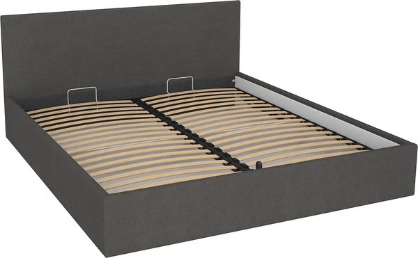 Двуспальная кровать МДК Диана Plum с подъемным механизмом КР2-PL1800 180x200 - фото