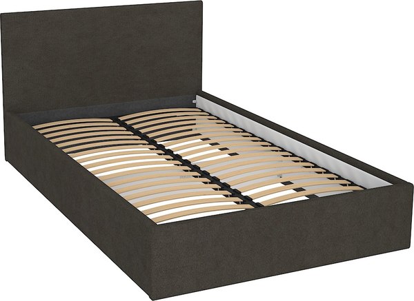 Двуспальная кровать МДК Диана Chocolate КР1-CH1200 120x200 - фото