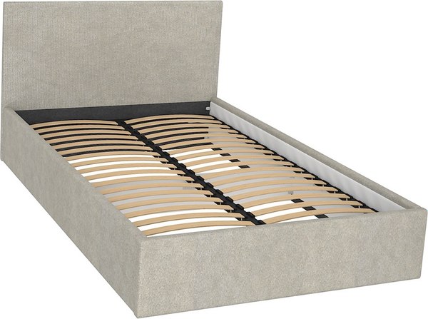 Двуспальная кровать МДК Диана Ash КР1-AS1200 120x200 - фото