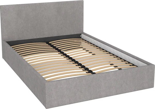 Двуспальная кровать МДК Диана Cocoa КР1-CO1400 140x200 - фото