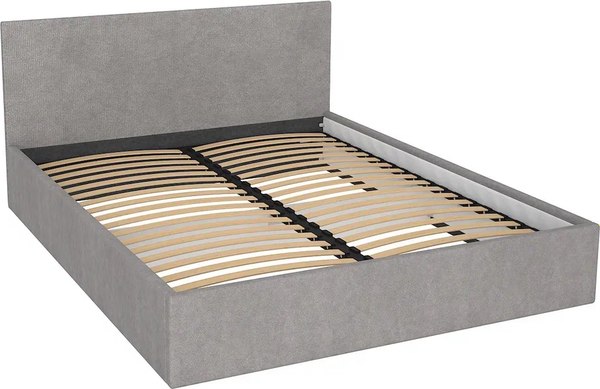 Двуспальная кровать МДК Диана Cocoa КР1-CO1600 160x200 - фото