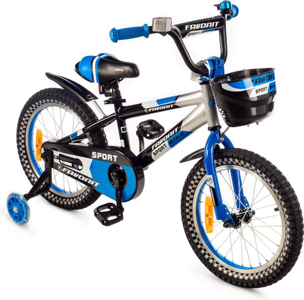 Детский велосипед FAVORIT Sport SPT-16BL2