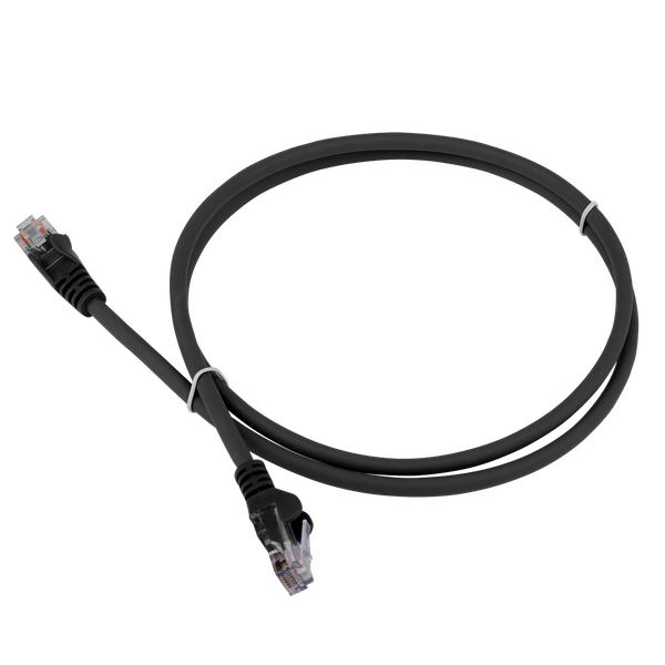 Кабель Lanmaster LAN-PC45/U5E-5.0-BK - фото